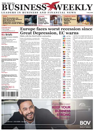 The Malta Business Weekly - 7 May 2020