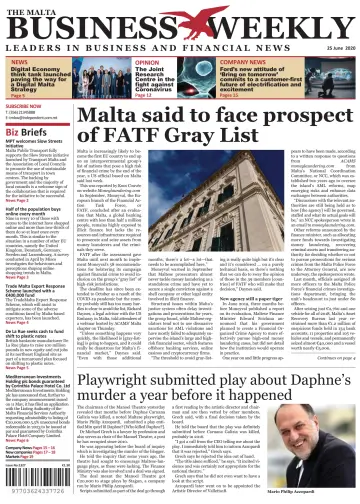 The Malta Business Weekly - 25 Jun 2020