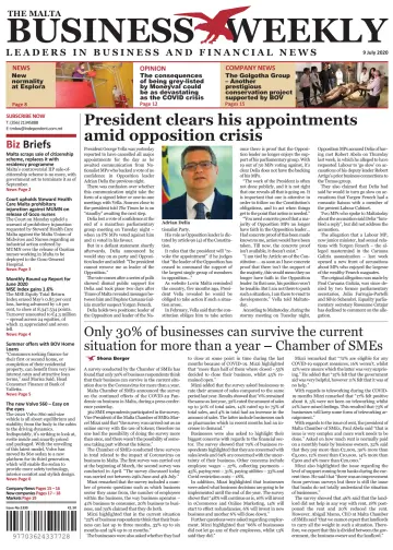 The Malta Business Weekly - 9 Jul 2020