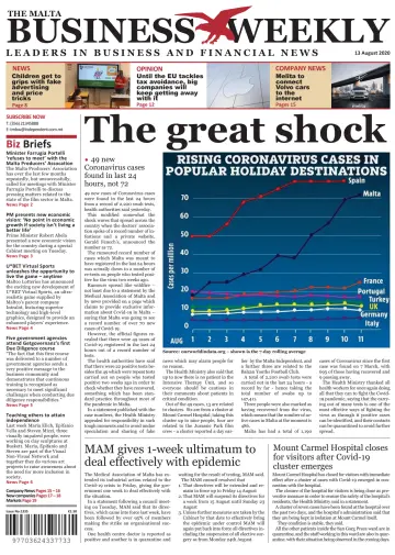 The Malta Business Weekly - 13 Aug 2020