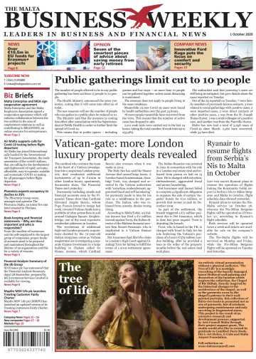 The Malta Business Weekly - 1 Oct 2020