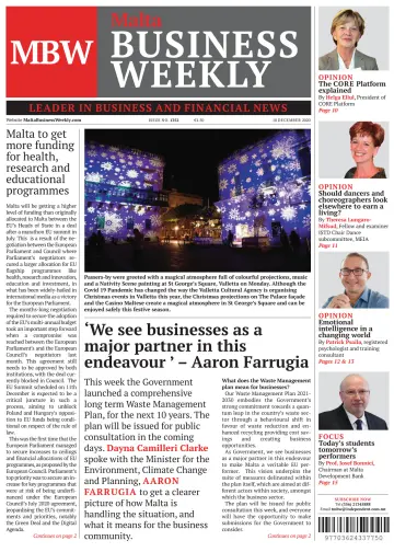 The Malta Business Weekly - 10 Dec 2020