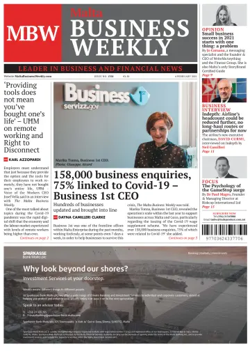 The Malta Business Weekly - 4 Feb 2021