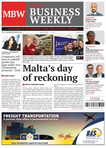 The Malta Business Weekly - 11 Mar 2021
