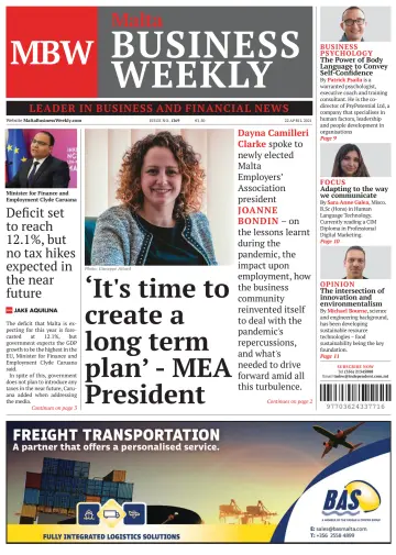 The Malta Business Weekly - 22 Apr 2021