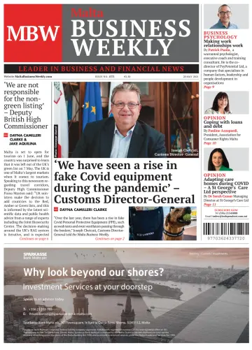 The Malta Business Weekly - 20 May 2021