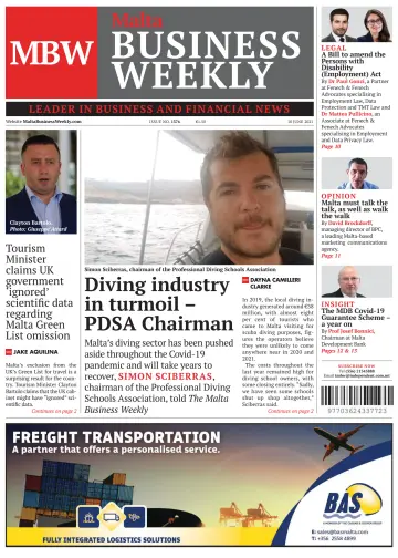 The Malta Business Weekly - 10 Jun 2021