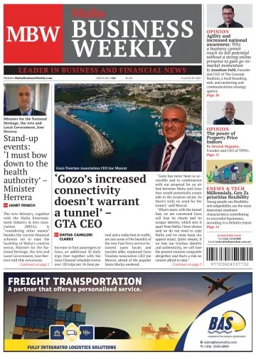 The Malta Business Weekly - 12 Aug 2021