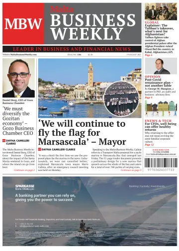 The Malta Business Weekly - 19 Aug 2021