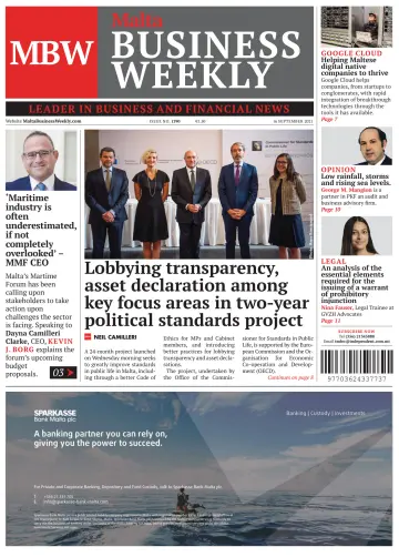 The Malta Business Weekly - 16 Sep 2021
