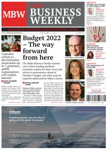 The Malta Business Weekly - 7 Oct 2021
