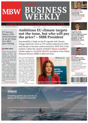 The Malta Business Weekly - 21 Oct 2021