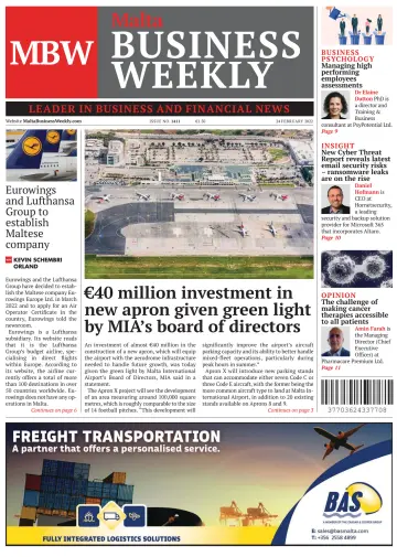 The Malta Business Weekly - 24 Feb 2022
