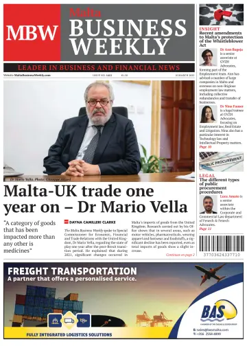 The Malta Business Weekly - 10 Mar 2022
