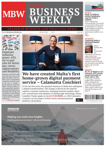 The Malta Business Weekly - 5 May 2022