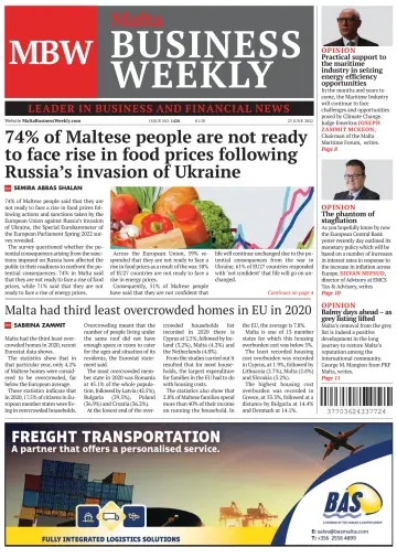 The Malta Business Weekly - 23 Jun 2022