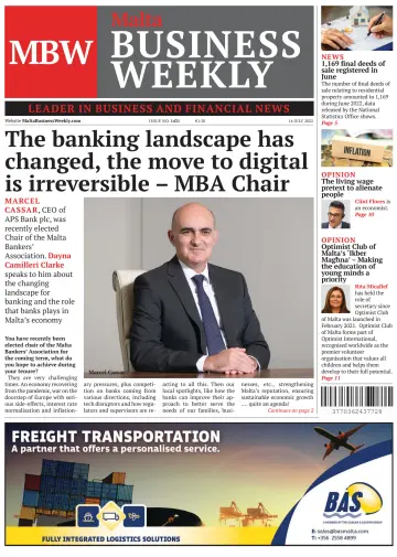 The Malta Business Weekly - 14 Jul 2022