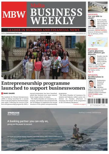 The Malta Business Weekly - 1 Sep 2022