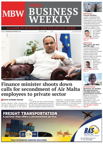 The Malta Business Weekly - 13 Oct 2022
