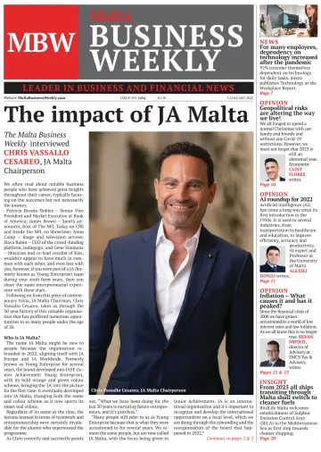 The Malta Business Weekly - 5 Jan 2023