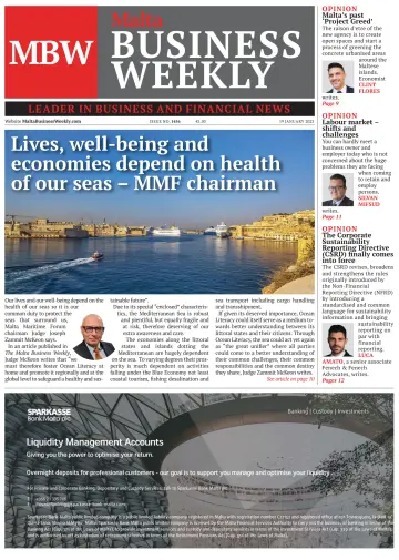 The Malta Business Weekly - 19 Jan 2023