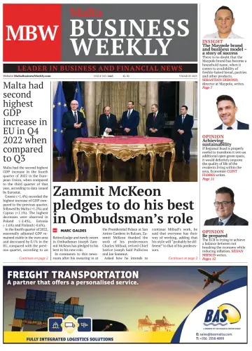 The Malta Business Weekly - 9 Mar 2023