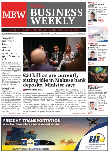 The Malta Business Weekly - 13 Apr 2023