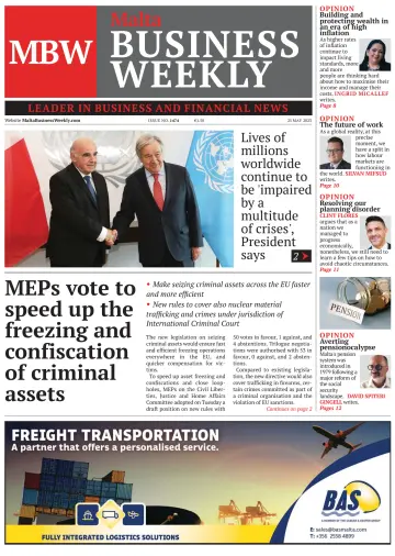 The Malta Business Weekly - 25 May 2023