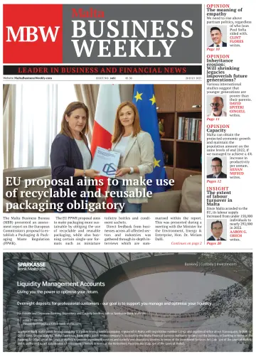 The Malta Business Weekly - 20 Jul 2023