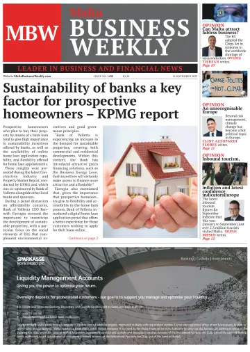 The Malta Business Weekly - 16 11月 2023