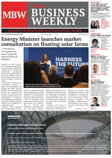 The Malta Business Weekly - 01 Şub 2024