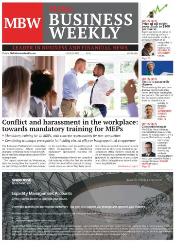 The Malta Business Weekly - 04 4月 2024