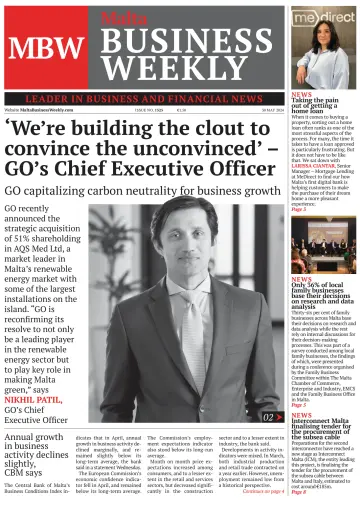 The Malta Business Weekly - 30 май 2024