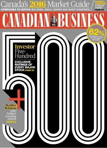 Canadian Business - 1 Gorff 2016