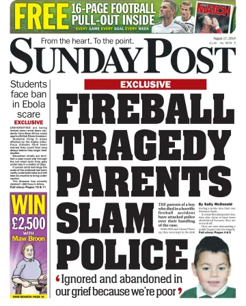 The Sunday Post (Newcastle) - 17 Aug 2014