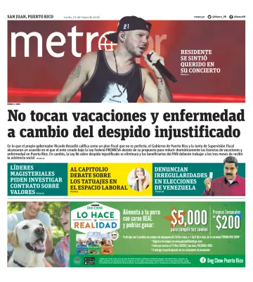 Metro Puerto Rico - 21 May 2018