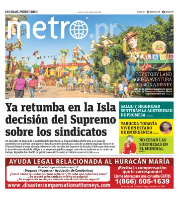 Metro Puerto Rico - 2 Jul 2018