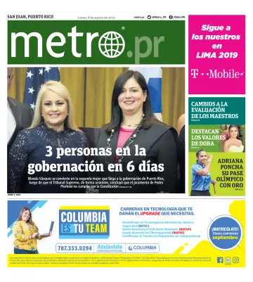Metro Puerto Rico - 8 Aug 2019