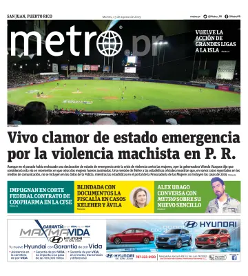 Metro Puerto Rico - 13 Aug 2019