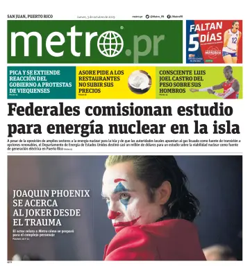 Metro Puerto Rico - 3 Oct 2019