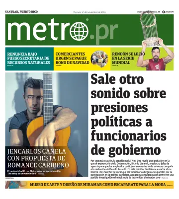 Metro Puerto Rico - 1 Nov 2019