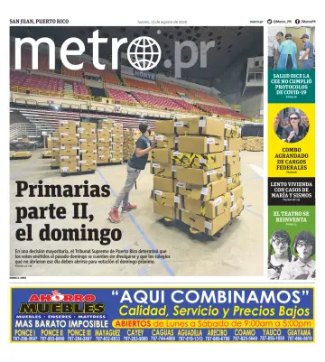 Metro Puerto Rico - 13 Aug 2020