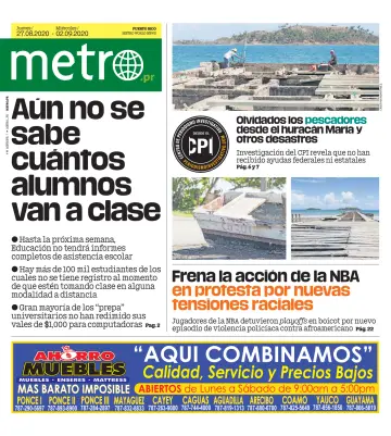 Metro Puerto Rico - 27 Aug 2020