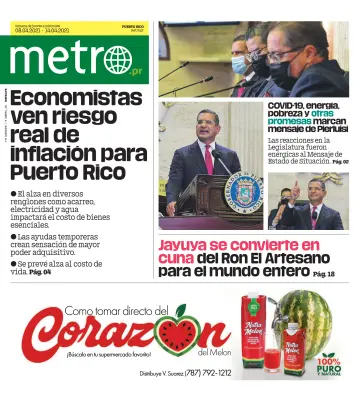Metro Puerto Rico - 8 Apr 2021