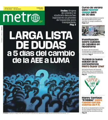 Metro Puerto Rico - 27 May 2021