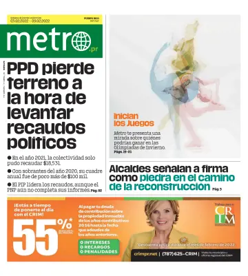 Metro Puerto Rico - 3 Feb 2022