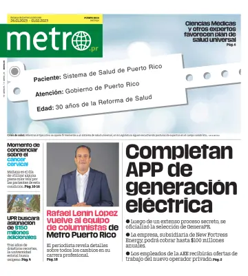 Metro Puerto Rico - 26 Jan 2023