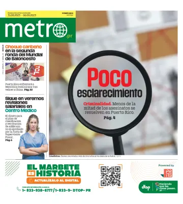 Metro Puerto Rico - 31 Aug 2023