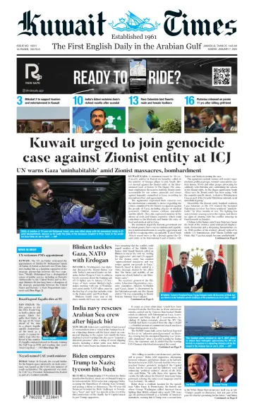 Kuwait Times - 7 Jan 2024