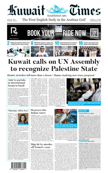 Kuwait Times - 28 Apr 2024